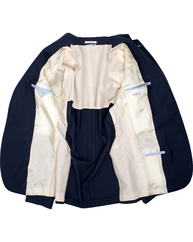 Heren | Blazers | GANT Rugger | The Hopsack Jacket Navy