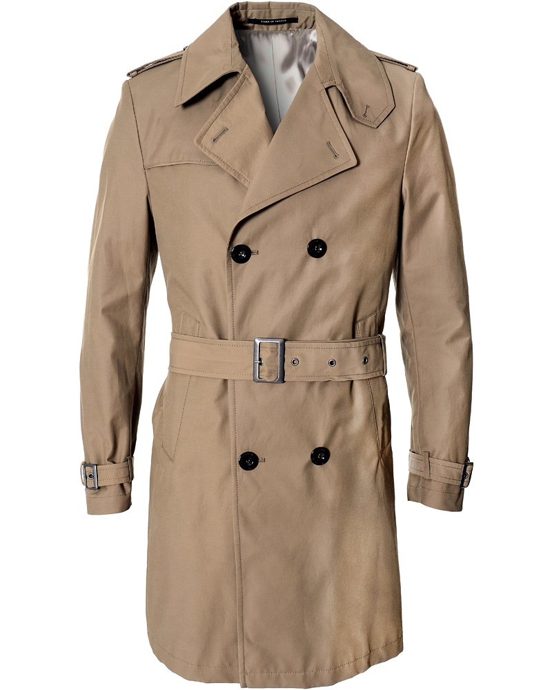 Heren | Jassen | Tiger of Sweden | Gil 3 Trenchcoat Khaki