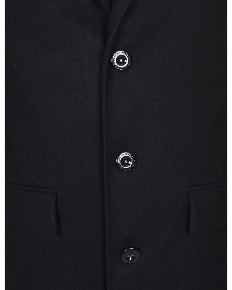 Heren | Jassen | Tiger of Sweden | Dempsey 4 Wool Coat Black