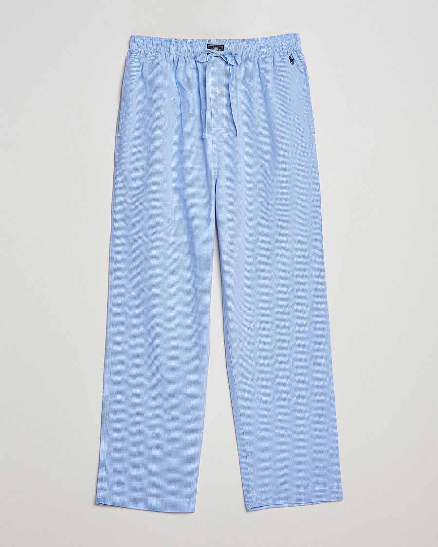 Heren | Pyjama's en gewaden | Polo Ralph Lauren | Pyjama Pant Mini Gingham Blue