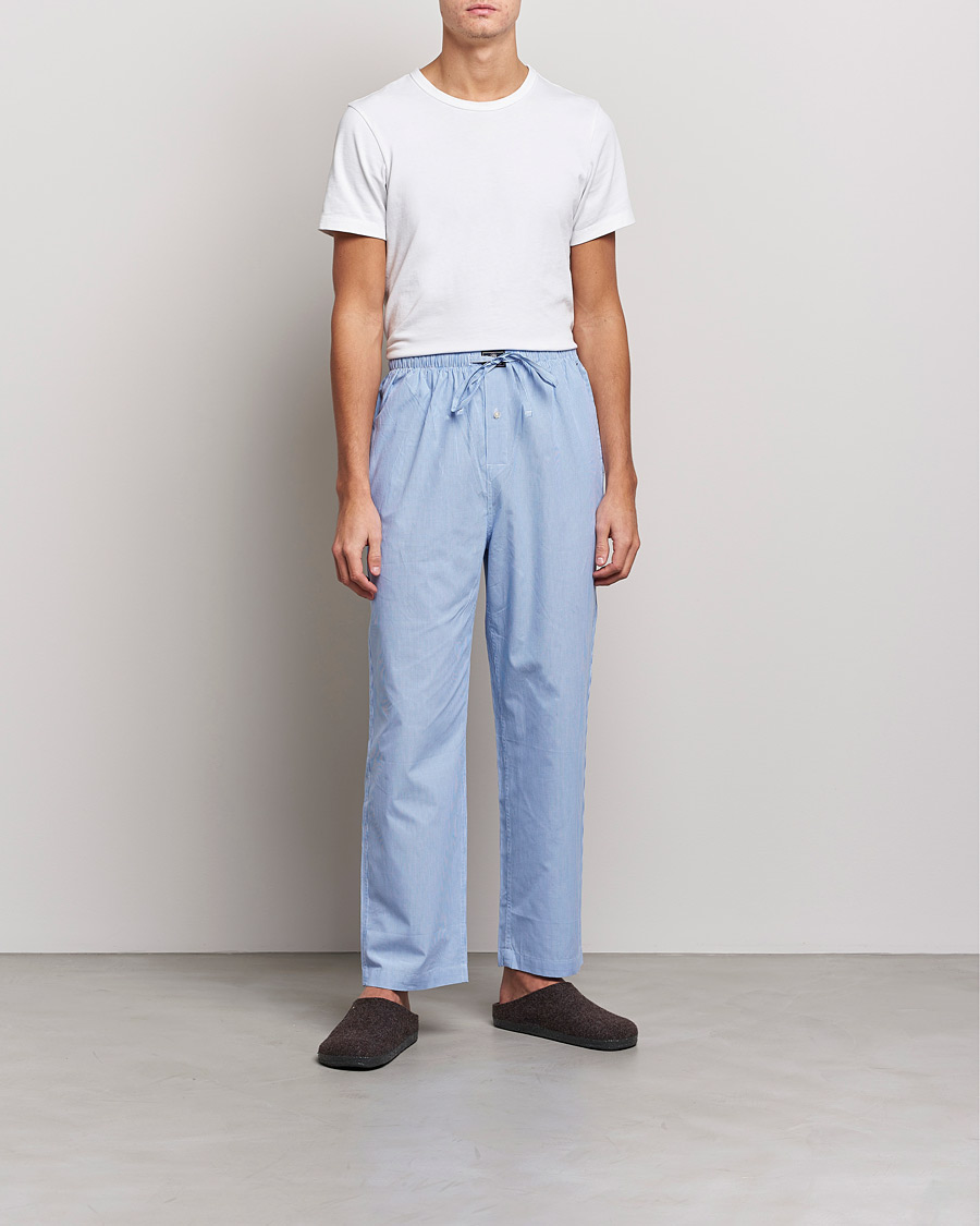 Heren | Pyjama's en gewaden | Polo Ralph Lauren | Pyjama Pant Mini Gingham Blue