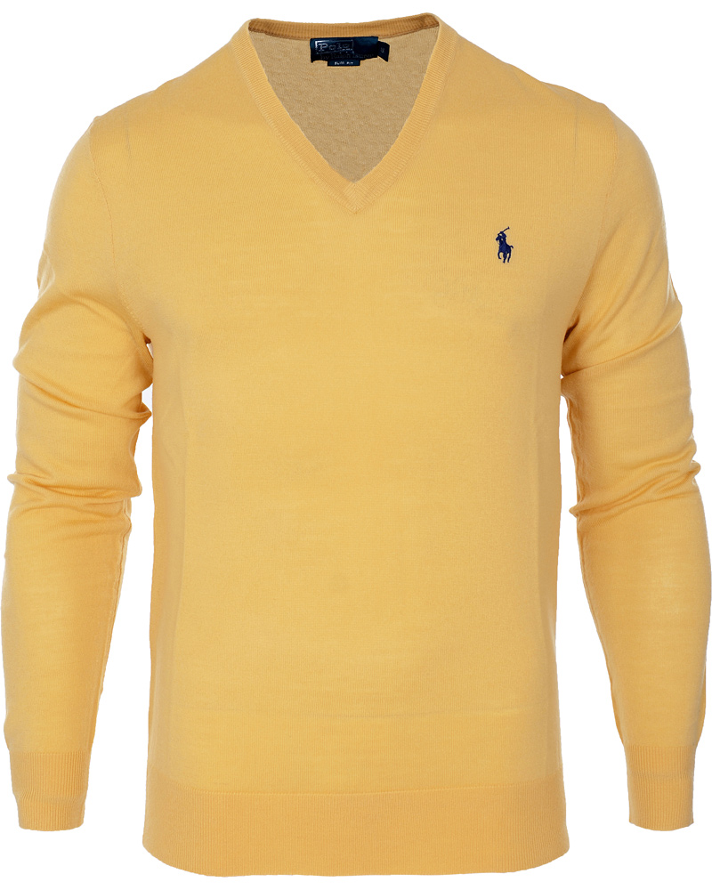 Heren | Truien | Polo Ralph Lauren | Merino V-Neck Morgan Yellow