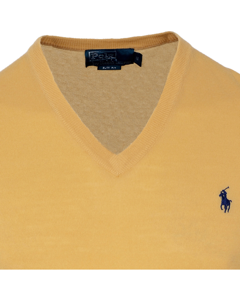 Heren | Truien | Polo Ralph Lauren | Merino V-Neck Morgan Yellow
