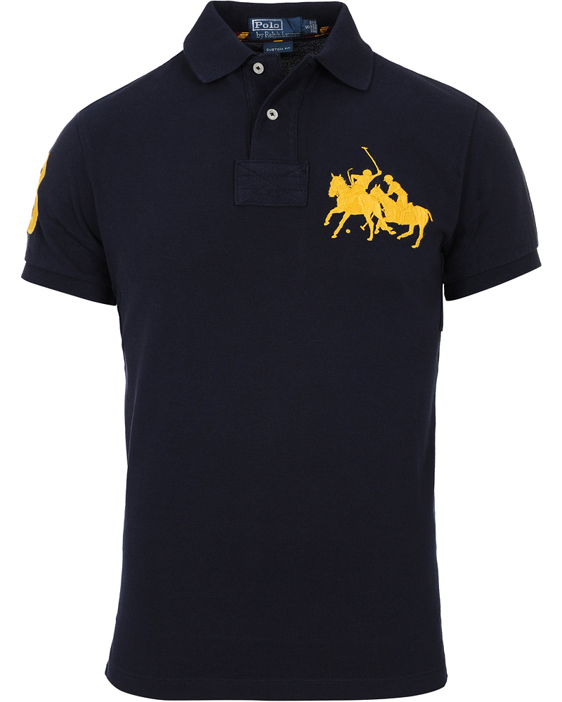 Heren | Polo's | Polo Ralph Lauren | Custom Fit Dual Match Polo Navy