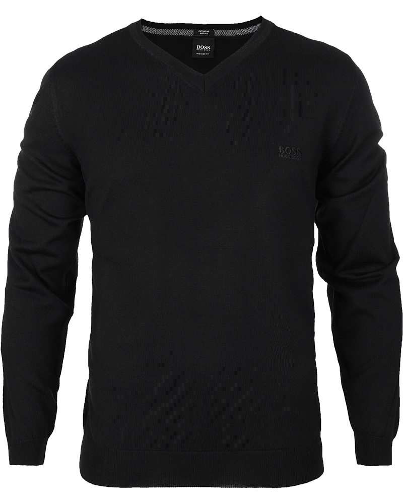 Heren | Truien | BOSS BLACK | BOSS Batisse-B Pullover Black