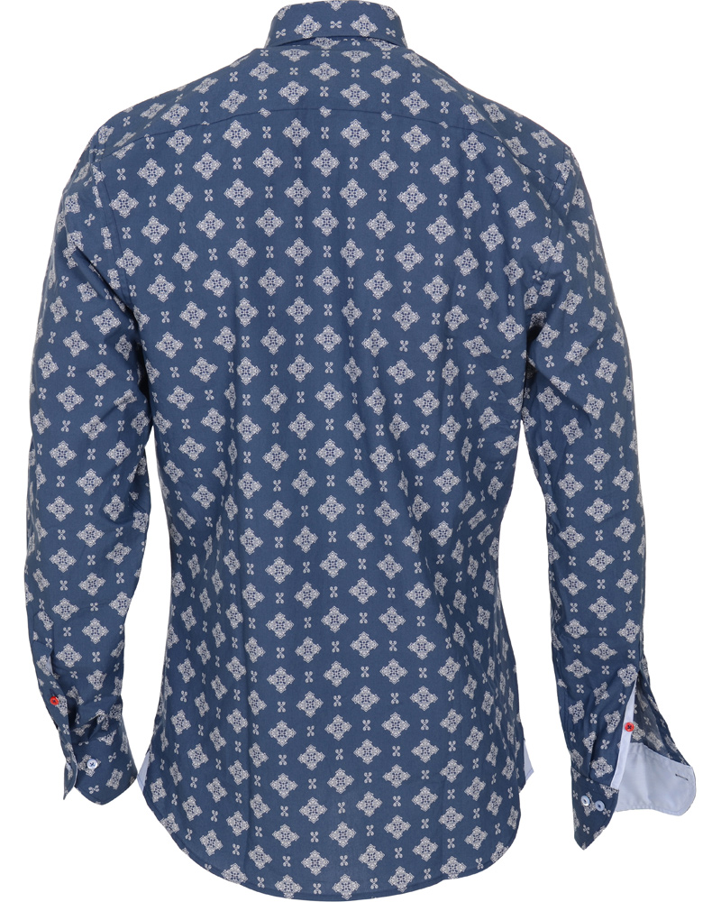 Heren | Overhemden | Stenströms | Skjorta Slimline Pattern Print