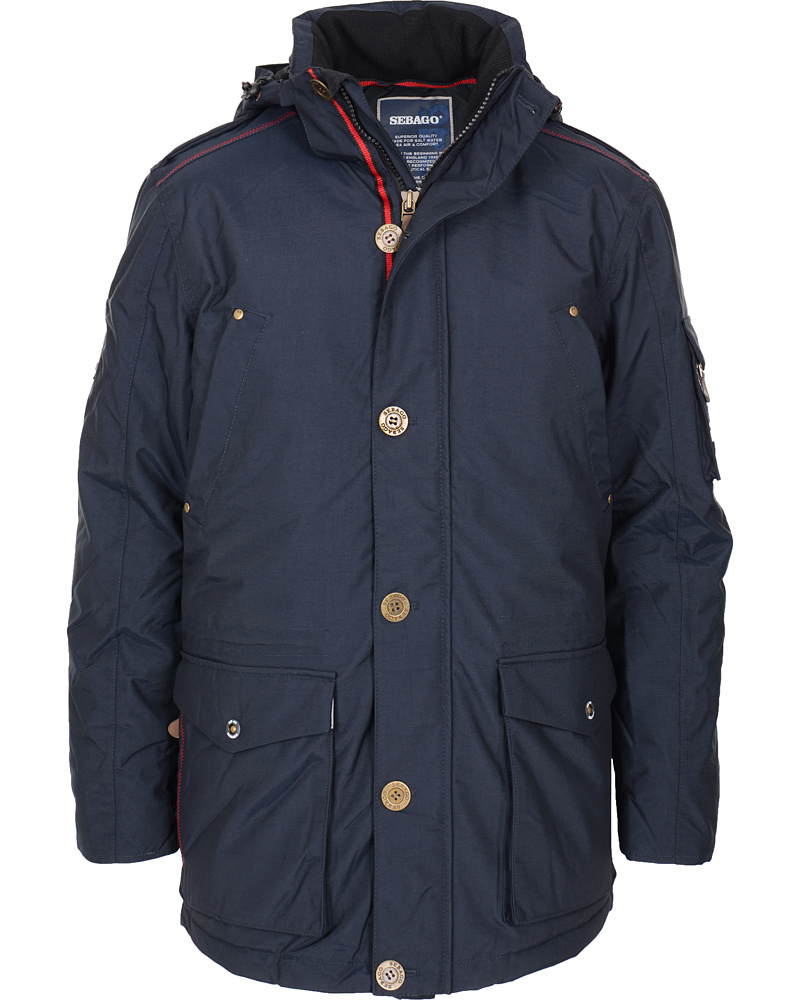 Heren | Jassen | Sebago | Saybrook Parka Navy