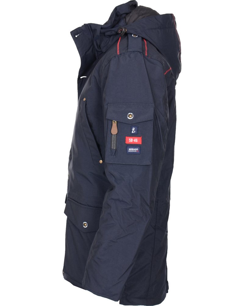 Heren | Jassen | Sebago | Saybrook Parka Navy