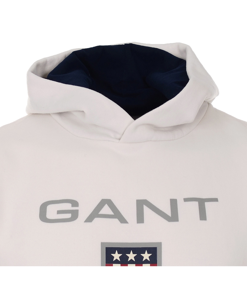 Heren | Truien | GANT | Hoodie Offwhite