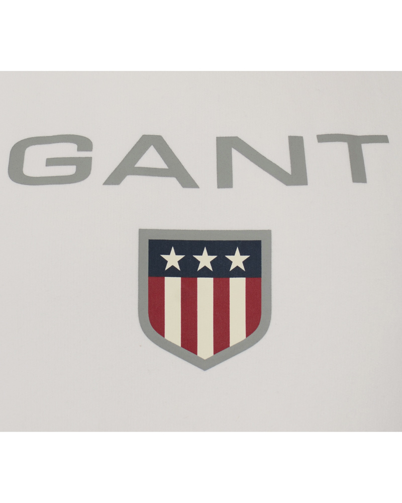 Heren | Truien | GANT | Hoodie Offwhite
