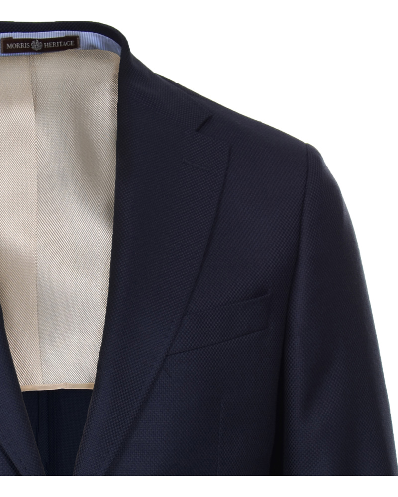 Heren | Blazers | Morris Heritage | Edward Mesh Club Blazer Navy 50