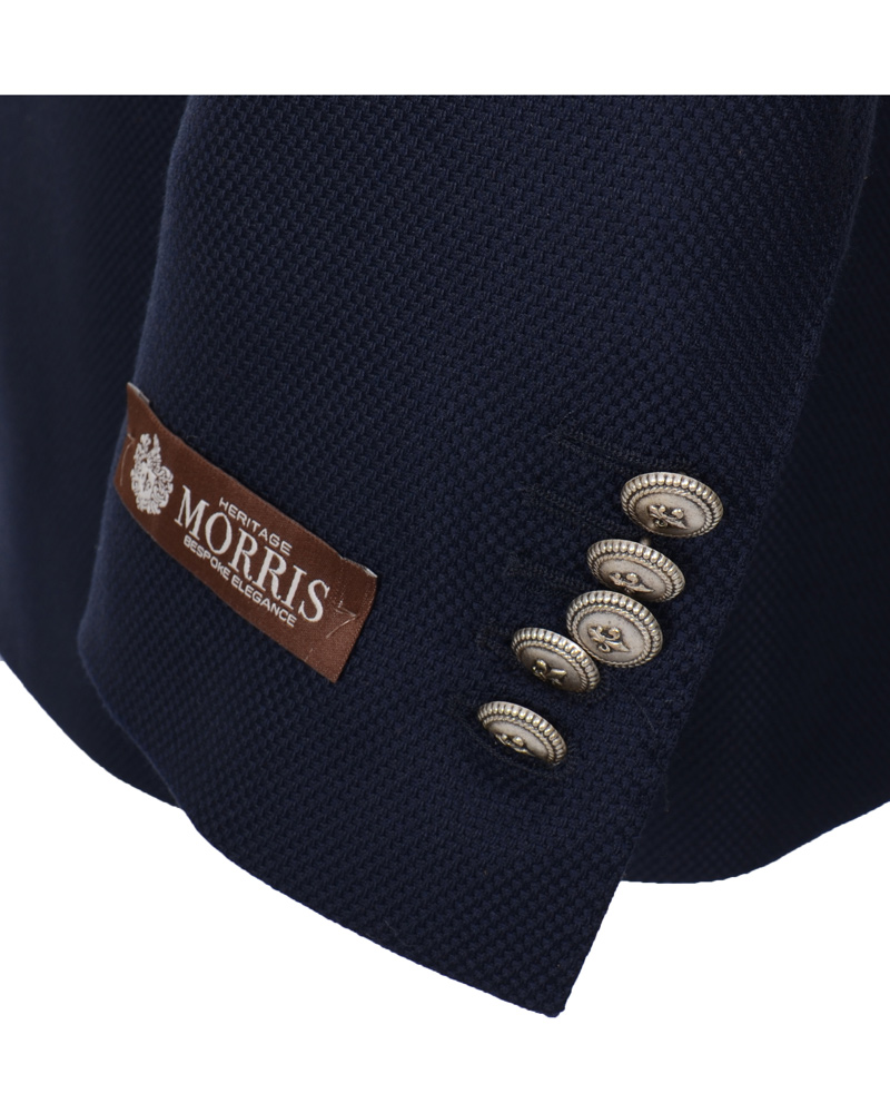 Heren | Blazers | Morris Heritage | Edward Mesh Club Blazer Navy 50