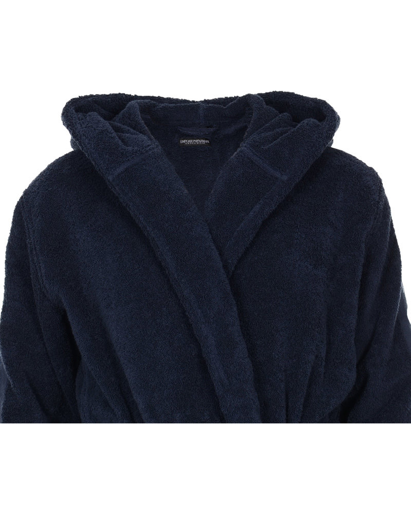 Heren | Pyjama's en gewaden | Emporio Armani | Bathrobe Marine