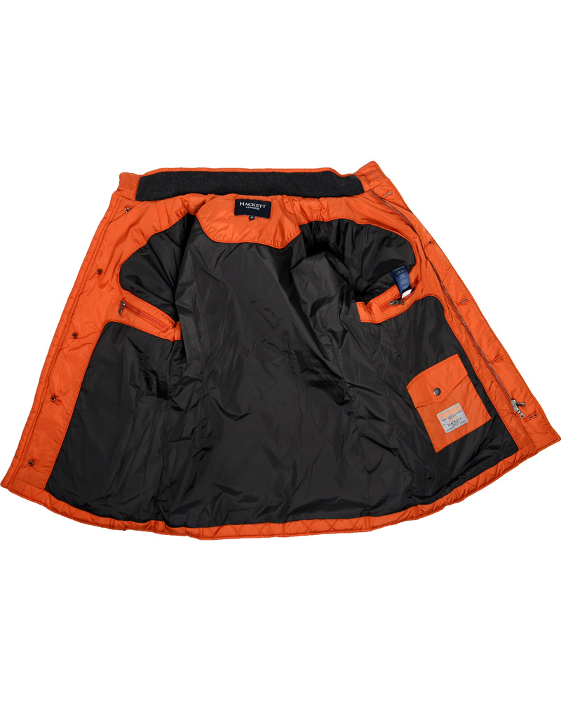 Heren | Jassen | Hackett | Holborn Quilted Jacket Rust