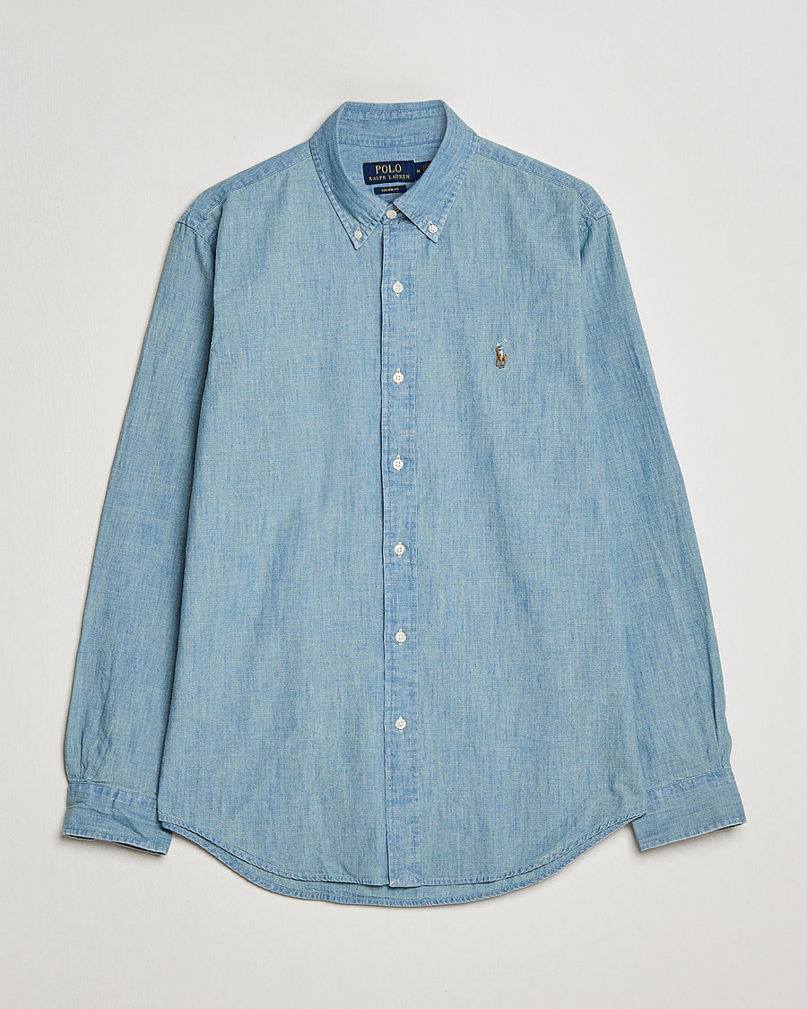 Heren |  | Polo Ralph Lauren | Custom Fit Shirt Chambray Washed