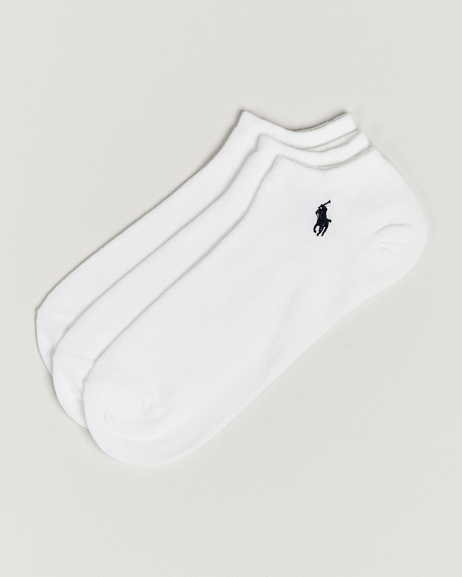 Heren | Ondergoed | Polo Ralph Lauren | 3-Pack Ghost Sock White