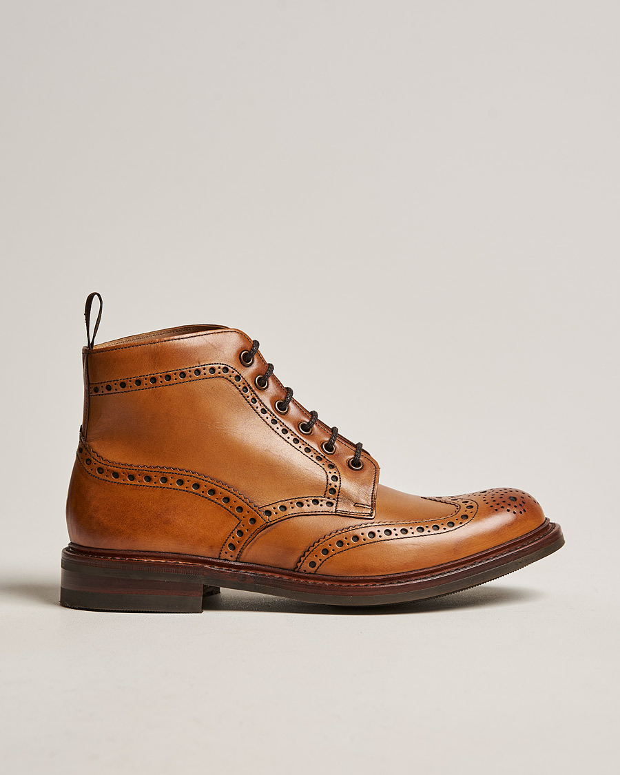 Heren | Laarzen | Loake 1880 | Bedale Boot Tan Burnished Calf