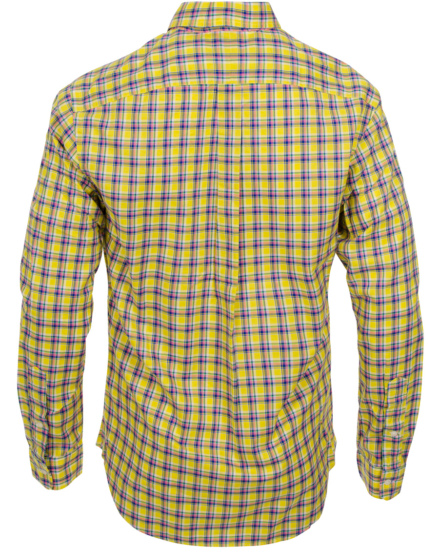 Heren | Overhemden | Polo Ralph Lauren | Slim Fit Oxford Shirt Yellow/Royal