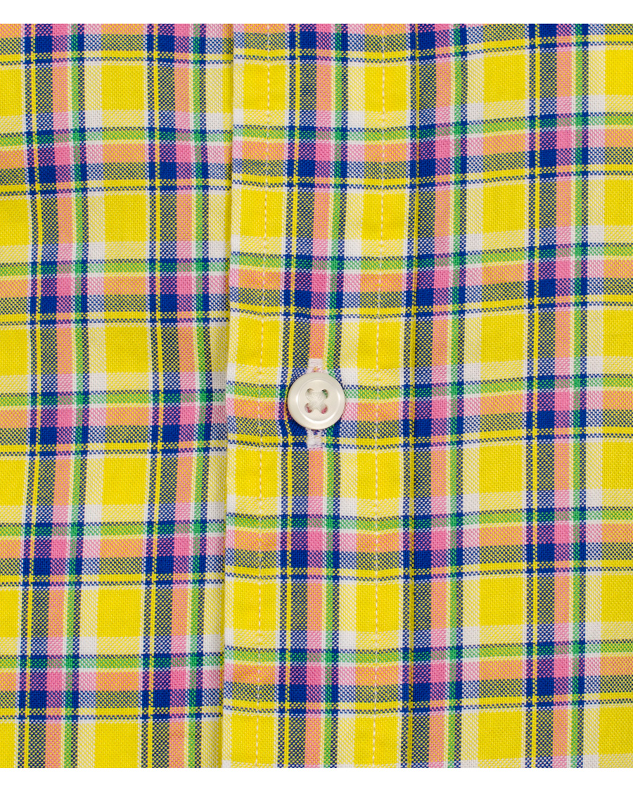 Heren | Overhemden | Polo Ralph Lauren | Slim Fit Oxford Shirt Yellow/Royal