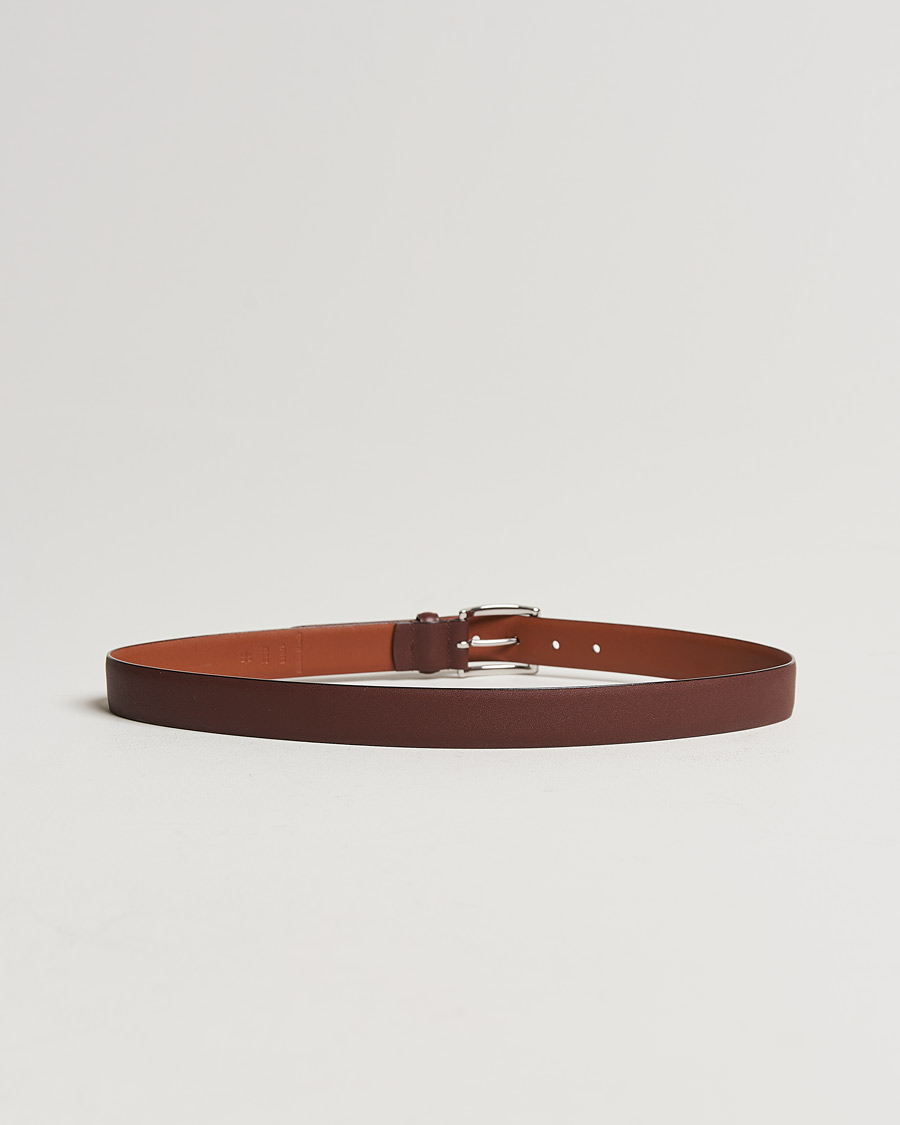 Heren |  | Polo Ralph Lauren | Cowhide Belt 3 cm Brown