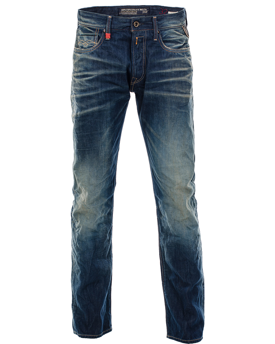 Heren | Jeans | Replay | M909 Jennon Jeans Blue