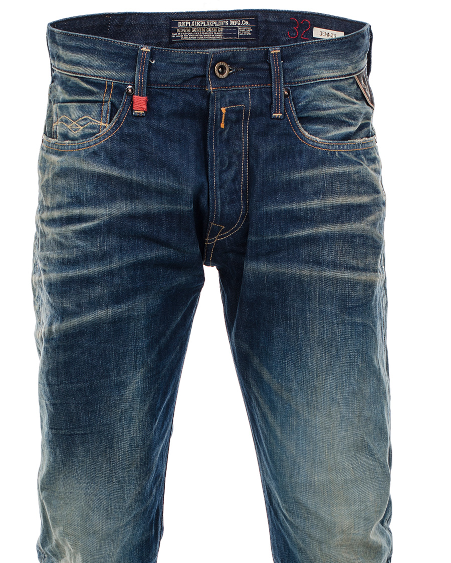 Heren | Jeans | Replay | M909 Jennon Jeans Blue