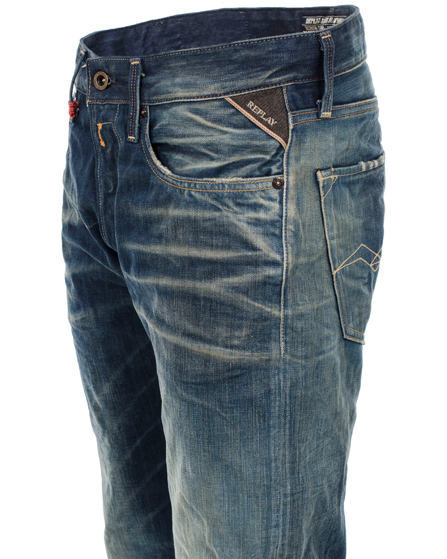 Heren | Jeans | Replay | M909 Jennon Jeans Blue