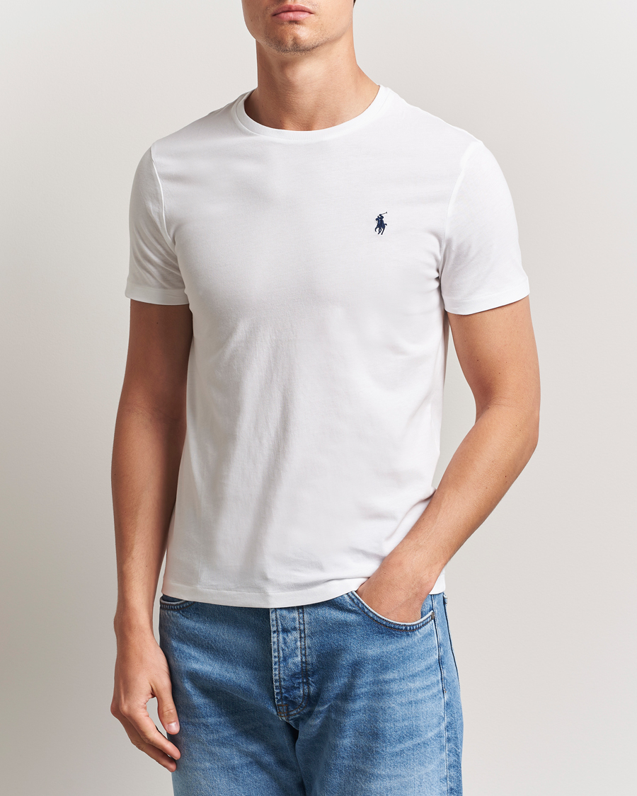 Heren | The Classics of Tomorrow | Polo Ralph Lauren | Custom Slim Fit Tee White