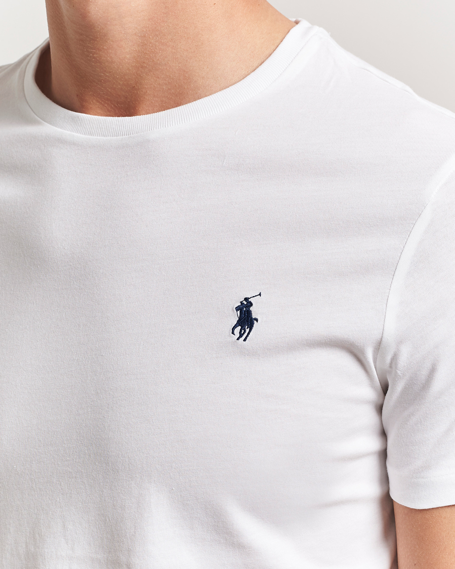 Heren | T-shirts | Polo Ralph Lauren | Custom Slim Fit Tee White