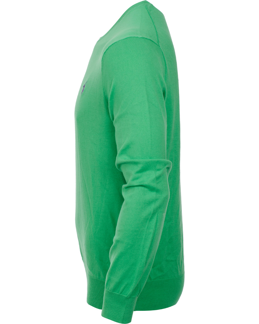 Heren | Truien | Polo Ralph Lauren | Slim Fit Pima Cotton Crew Neck Pullover Tiller Green