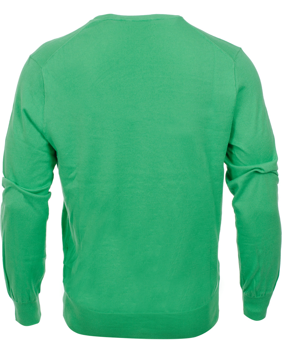 Heren | Truien | Polo Ralph Lauren | Slim Fit Pima Cotton Crew Neck Pullover Tiller Green