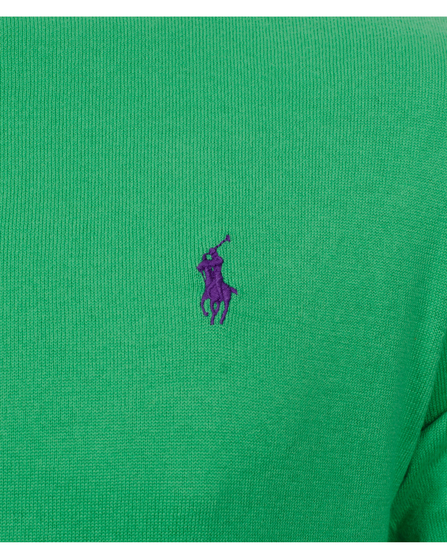 Heren | Truien | Polo Ralph Lauren | Slim Fit Pima Cotton Crew Neck Pullover Tiller Green