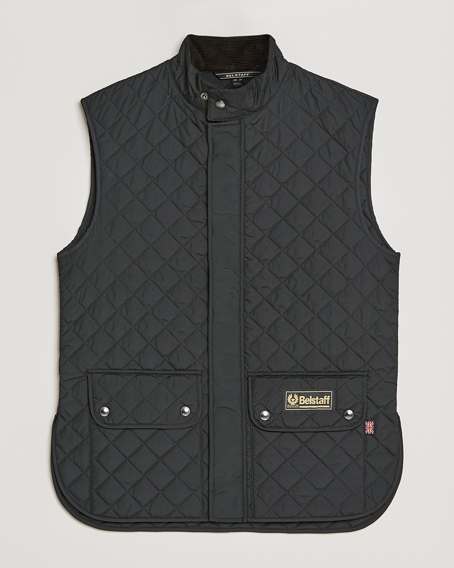 Heren | Jassen | Belstaff | Waistcoat Quilted Black 52