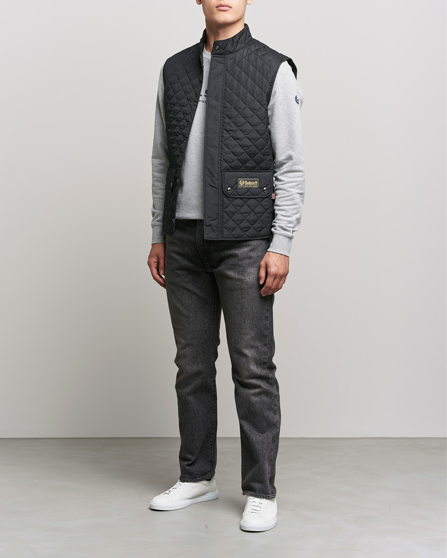 Heren | Jassen | Belstaff | Waistcoat Quilted Black 52