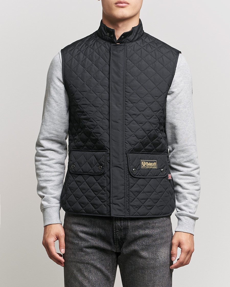 Heren | Jassen | Belstaff | Waistcoat Quilted Black 52