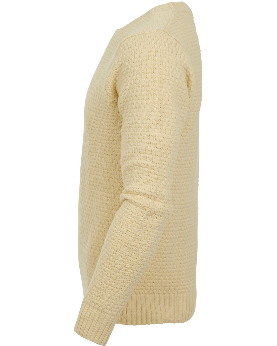 Heren | Truien | GANT Rugger | The Tuck Knit Sweater Cream