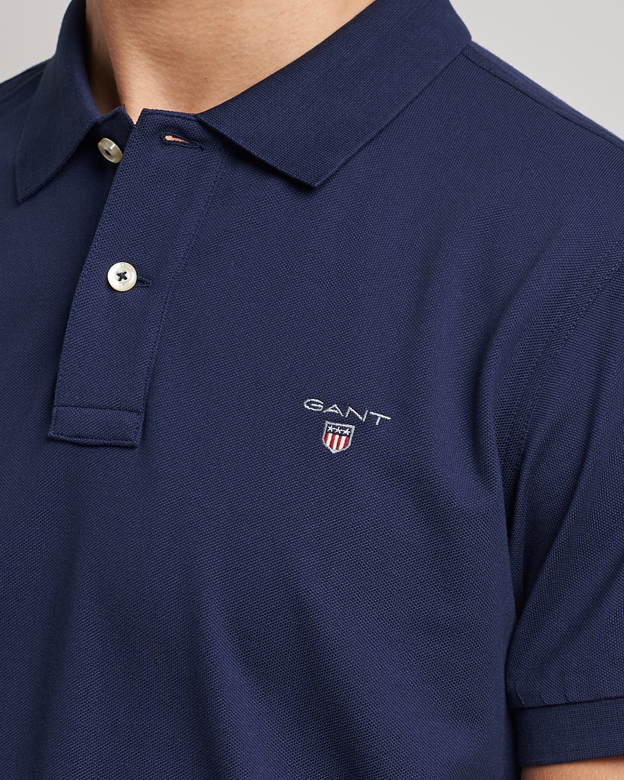 Heren | Polo's | GANT | The Original Polo Evening Blue