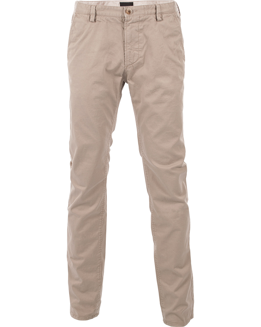 Heren | Broeken | BOSS BLACK | BOSS Rice 1-D Slim Fit Chinos Open Beige