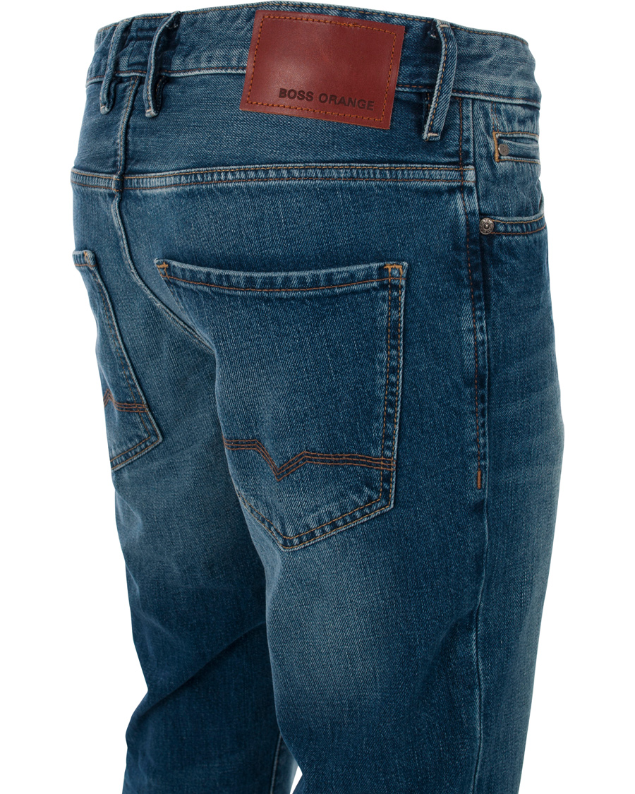 Heren | Jeans | BOSS ORANGE | BOSS Casual 24 Regular Fit Jeans Medium Blue