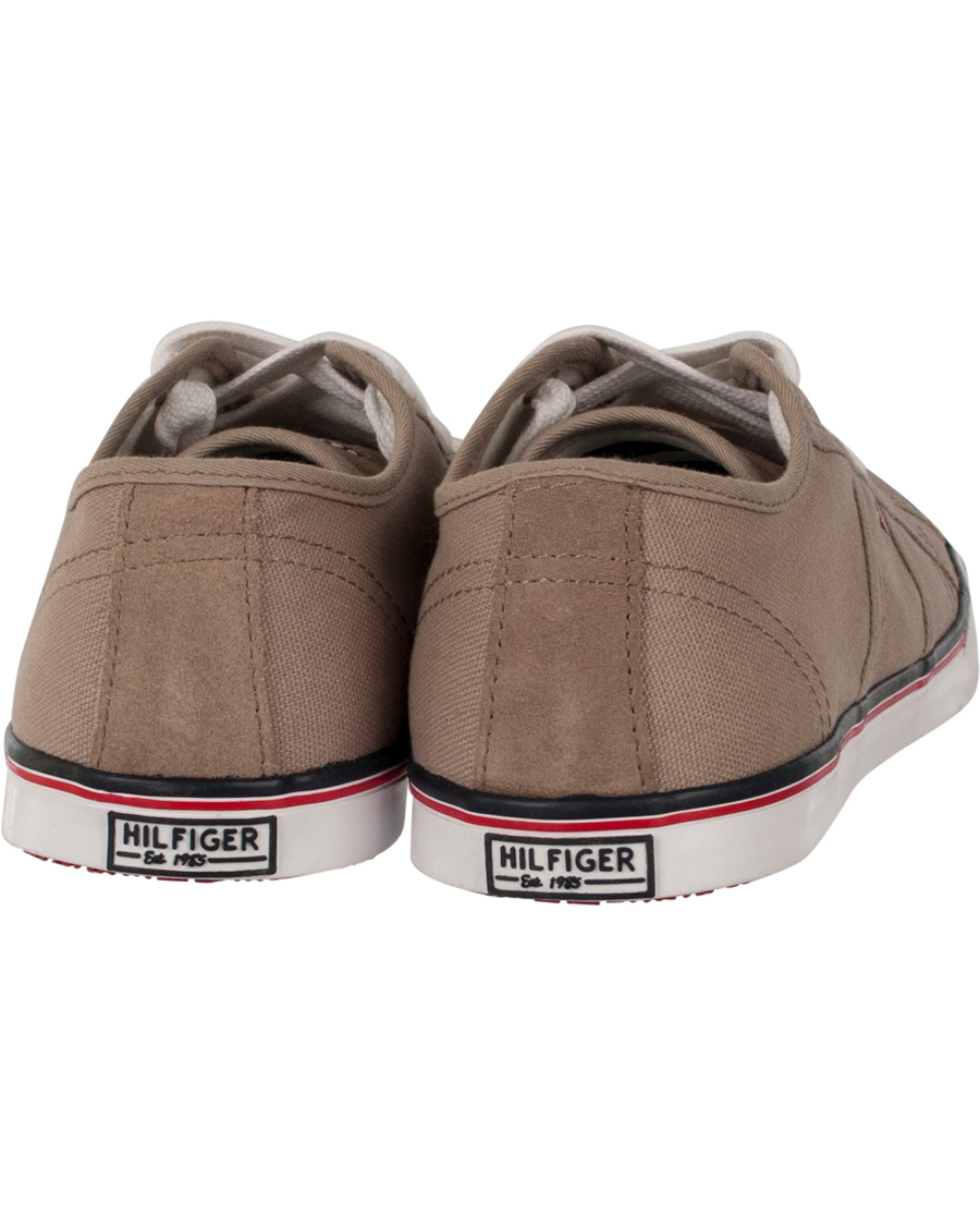 Heren | Tommy Hilfiger Vantage 2A Canvas Sneaker Grey Cobblestone | Tommy Hilfiger | Vantage 2A Canvas Sneaker Grey Cobblestone