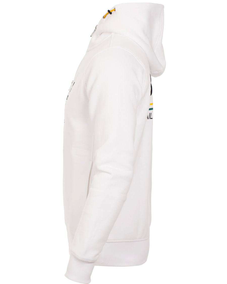 Heren | Truien | Sail Racing | International Zip Hood Brasil White
