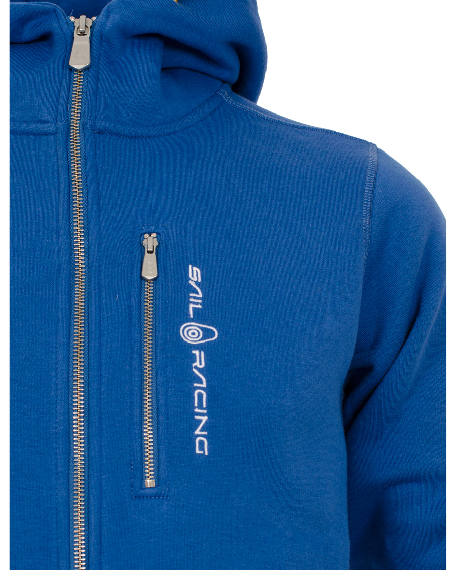 Heren | Truien | Sail Racing | International Zip Hood Sweden Sapphire Blue
