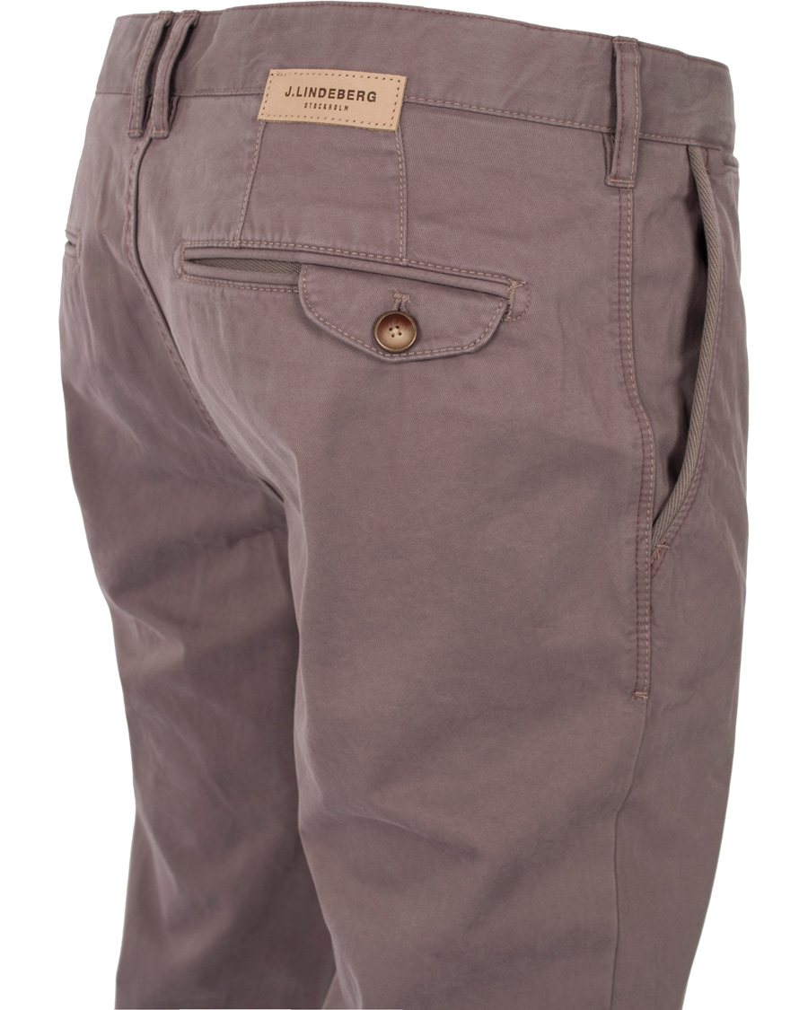 Heren | Broeken | J.Lindeberg | Chaze Season Cotton Chinos Mud