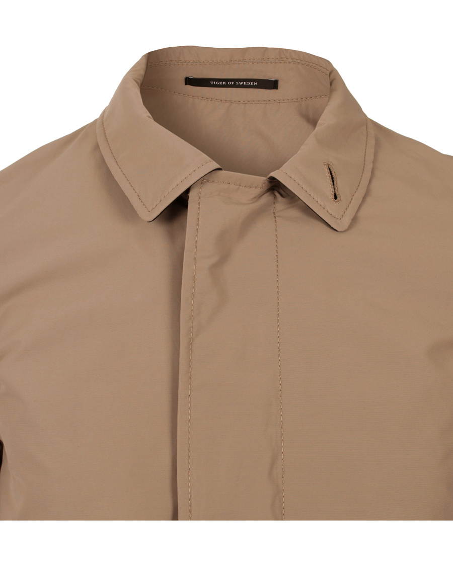 Heren | Jassen | Tiger of Sweden | Bruiser 5 Coat Khaki