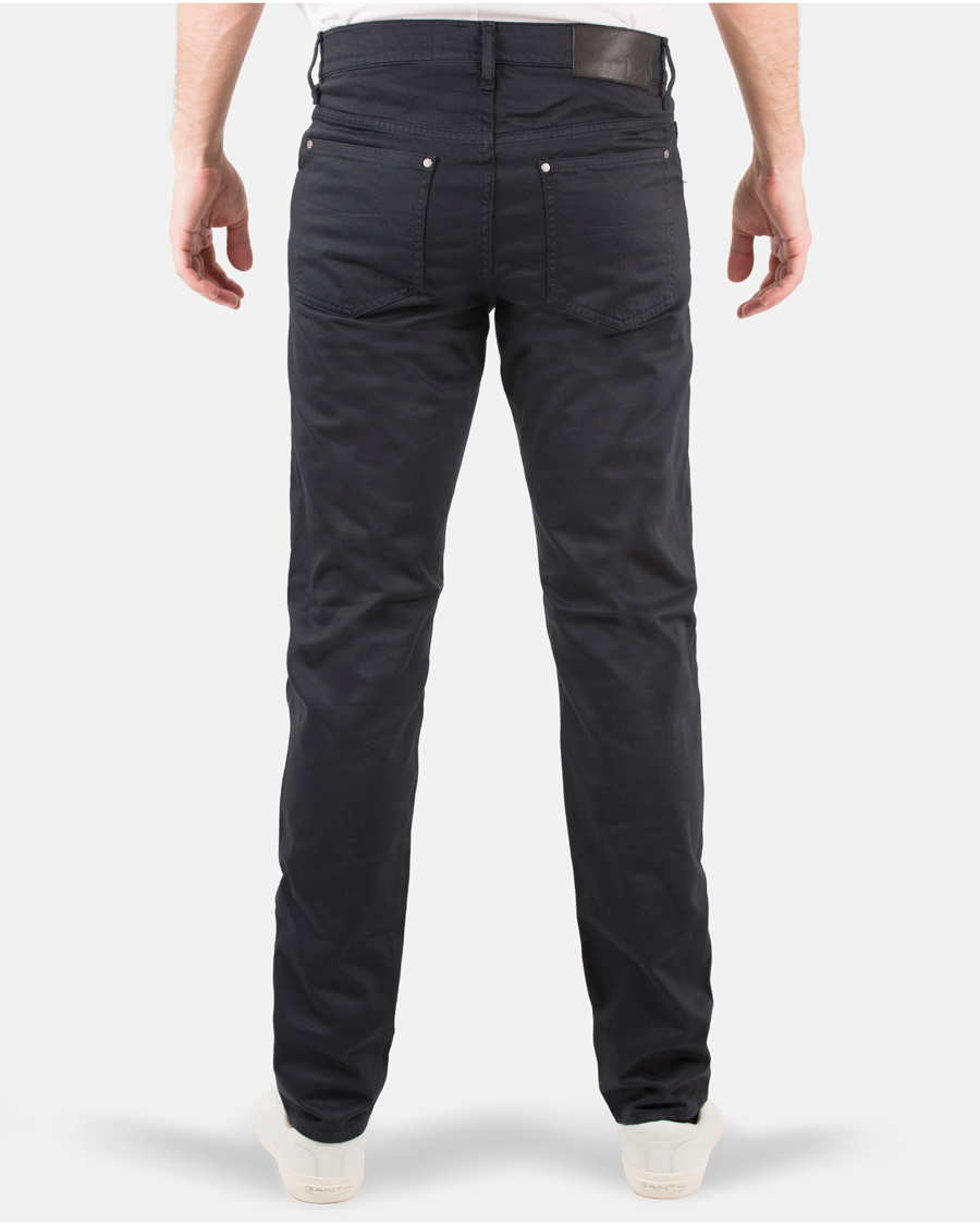 Heren | Jeans | Tiger of Sweden Jeans | Iggy Bright Black Dark Navy