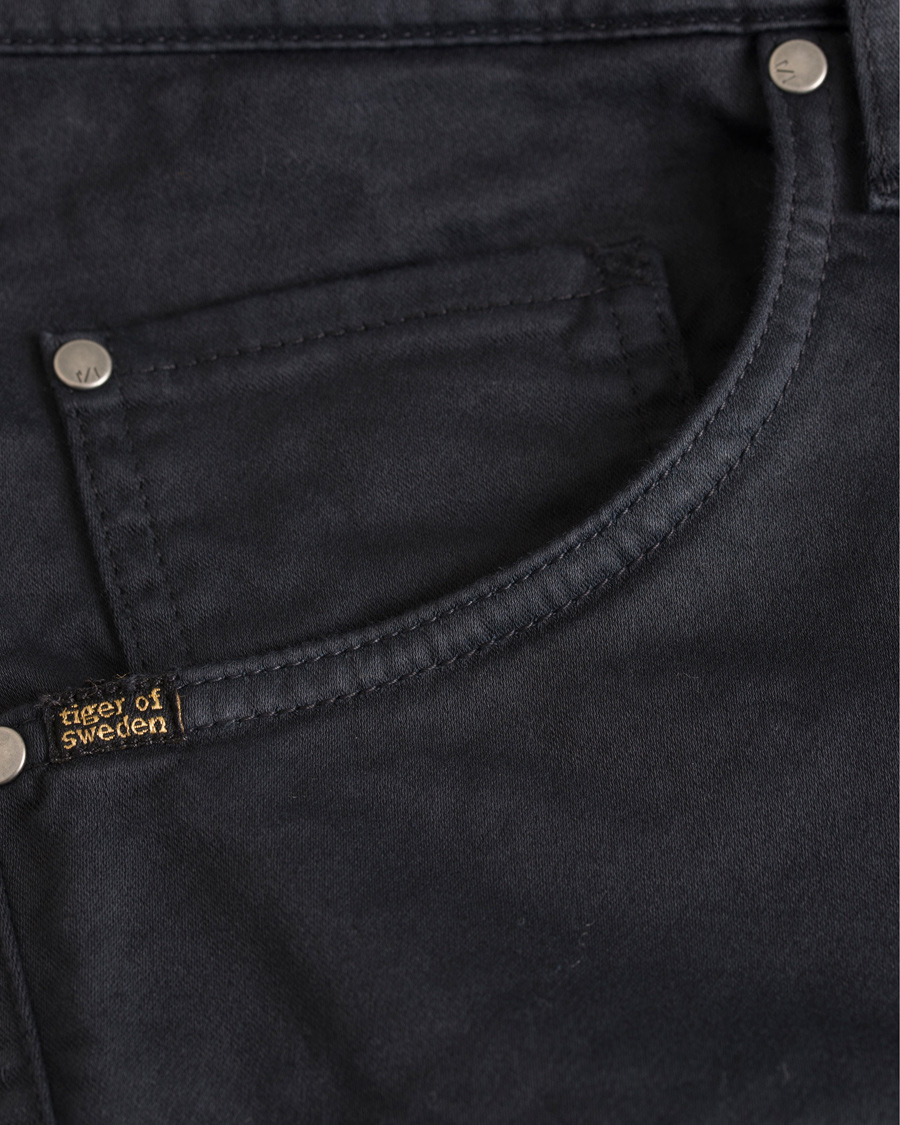 Heren | Jeans | Tiger of Sweden Jeans | Iggy Bright Black Dark Navy