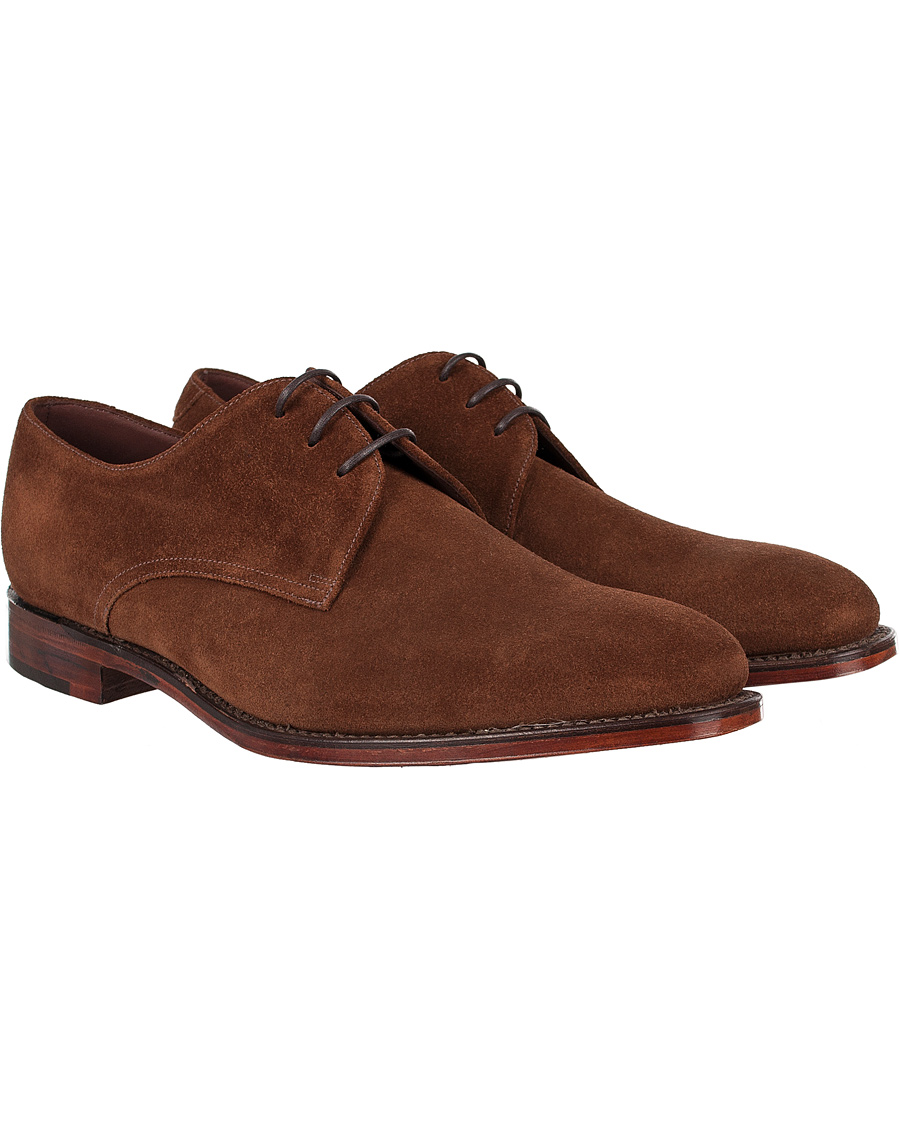 Heren | Loake 1880 Downing Derby Brown Suede | Loake 1880 | Downing Derby Brown Suede