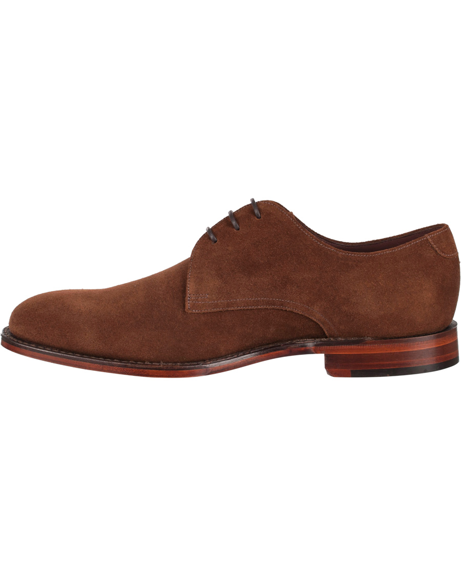 Heren | Loake 1880 Downing Derby Brown Suede | Loake 1880 | Downing Derby Brown Suede