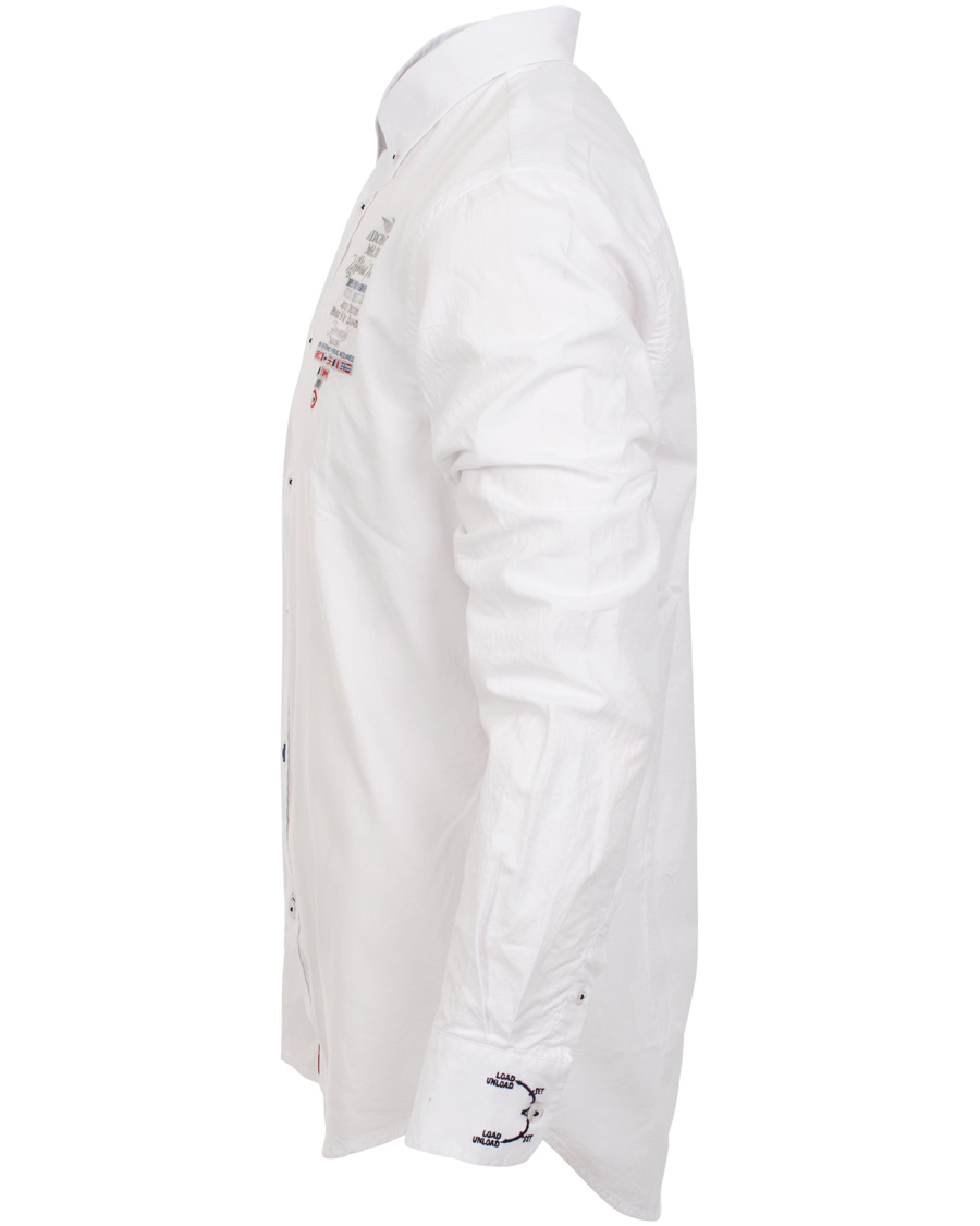 Heren | Overhemden | Aeronautica Militare | Oxford Shirt Button Down White