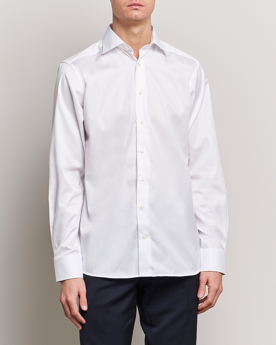 Heren | Zakelijke overhemden | Eton | Contemporary Fit Shirt White